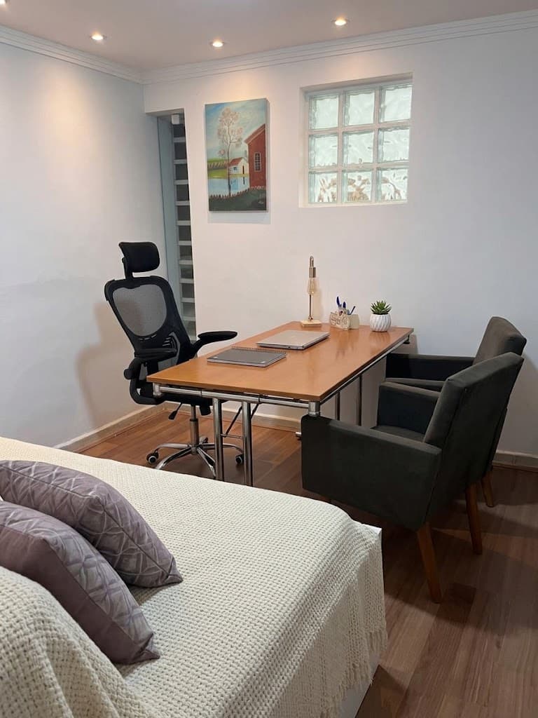 Sala principal da clínica Claramente